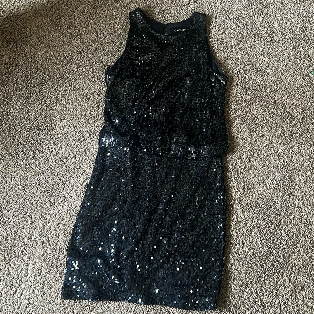 Mini sequin dress